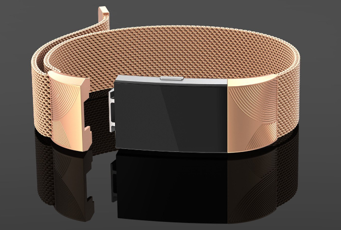 Laser Engraving for Fitbit Charge 2 Milanese Bands