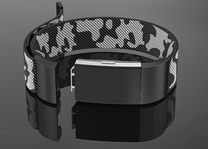 Fitbit Charge 2 Milanese Bands strap in camouflage colours