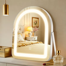 Tuocal Makeup Mirror with Lights, Hollywood Vanity Mirror, 30x25cm, White