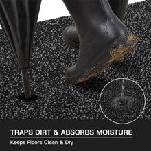 Tuocal Door Mat Non Slip Dirt Trapper Door Matts Indoor 60x90cm