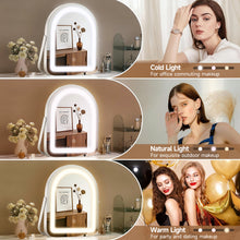 Tuocal Makeup Mirror with Lights, Hollywood Vanity Mirror, 30x25cm, White