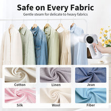 Tuocal Vacuum Handheld Garment Steamer, Clothes Steamer for Clothes 5000Pa Suction for Easier Ironing 260ml Water Tank, 35g/min Powerful Steam 3-Speed Adjustment Handheld Steamer for Home Travel