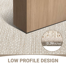 Tuocal Kitchen Rugs Non Slip Hallway Runner Rug 90x160cm Light Khaki