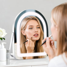 Tuocal Makeup Mirror with Lights, Hollywood Vanity Mirror, 30x25cm, White