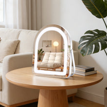 Tuocal Makeup Mirror with Lights, Hollywood Vanity Mirror, 30x25cm, White