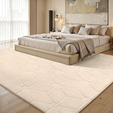 SWEES ラグマット カーペット275x370cm 約7畳 全厚約2cm 滑り止め付 洗えるラグ 抗菌 軽ラクダ