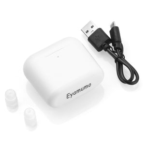 EYAMUMO Wireless Earbuds, Bluetooth 5.1 Headphones with Mic, IPX7 Waterproof