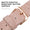 SWEES Shiny Bling Glitter Matte Slim Thin Elegant Genuine Leather Strap Compatible iWatch Apple Watch 38mm 40mm Series 5/4 /3/2 /1 Sport Edition Women