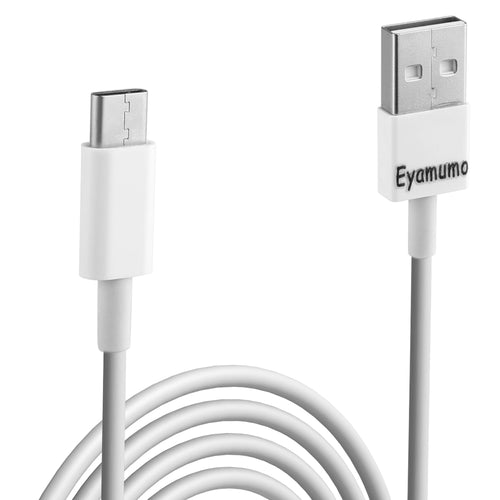 EYAMUMO 1m Type C Charger 10 ft, USB C Cable Fast Charger Compatible with Galaxy S10, Nylon Braided Long USB C Charger Cord for Samsung Galaxy S9 S10 S8 Plus/Note9/8 A60 A50, Moto G, LG and other USB C Charger