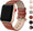 SWEES Leather Band Compatible for Apple Watch 38mm 40mm, Genuine Leather Elegant Strap Compatible with iWatch Series 5/4/3/2/1 Women