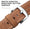 SWEES Leather Band Compatible for Apple Watch 42mm 44mm, Genuine Leather Replacement Strap Compatible with iWatch Series 5 4 3 2 1, Sports & Edition Men