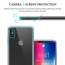 Iphone X Case Clear With Shockproof TPU Bumper Protective Case