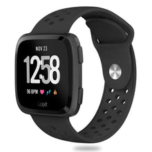 Wear Fitbit Versa your way with this interchangeable band in two-one silicone,fits wrist length 5.5"-8.1"(140mm-205mm). Making sports stylish