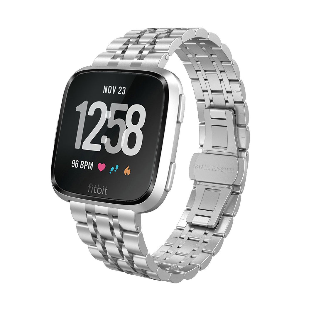 Fitbit Versa Stainless Steel Metal Link Band 6.1
