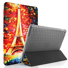 Swees Case for iPad 9.7 2017/2018 with Pencil Holder, Shockproof Smart Case Trifold Stand with Auto Sleep/Wake Function Built-in Apple Pencil Holder for iPad 9.7 inch 5th/6th Generation