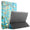 Swees Case for iPad 9.7 2017/2018 with Pencil Holder, Shockproof Smart Case Trifold Stand with Auto Sleep/Wake Function Built-in Apple Pencil Holder for iPad 9.7 inch 5th/6th Generation