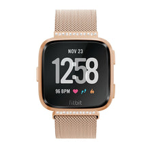 2018 New Fitbit Versa Stainless Steel Magnetic Milanese Replacement Band   5.5" – 7.5"