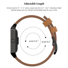Fitbit Blaze Bands Leather Strap Large 6.2"-8.2"