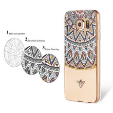 Galaxy S6 Case-3D Relief Printing Pattern