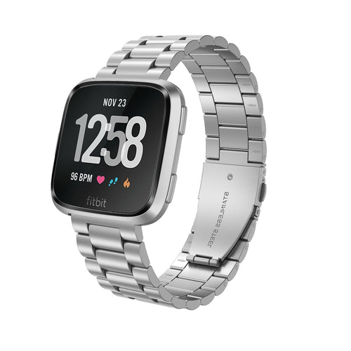 Fitbit Versa Stainless Steel Metal Link Band 6.3